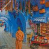 moroccan traditional street diamond paintings