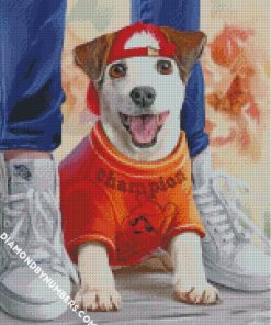 stylish dog diamond paintings