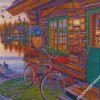 sunset Darrell Bush diamond paintings
