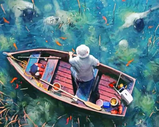 The Dangerous Sea Paint by numbers