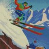 8 s skier diamond paintings