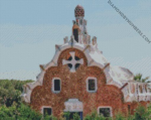 Park guell barcelona diamond paintings