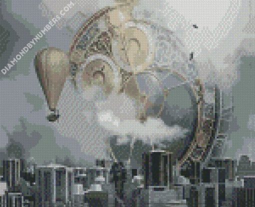 Steampunk City diamond paintings