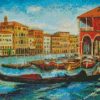 aesthetic abstract Venice Diamond paintings