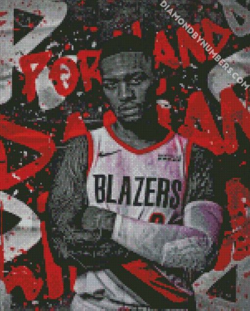 aesthetic damian lillard diamond paintings
