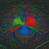 aesthetic fractal chaos Diamond Paintings