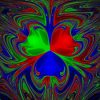 Aesthetic Fractal Chaos Paint by numbers