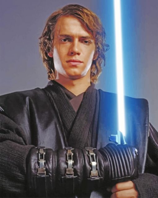 Anakin Skywalker Star Wars paint by numbers
