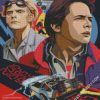 back to the future illustration diamond painting