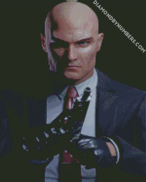 cool hitman 2 diamond paintings