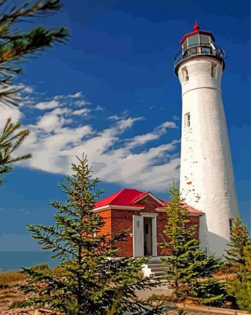 Crisp Point Paint by numbers