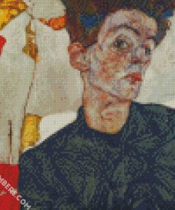 egon schiele diamond paintings