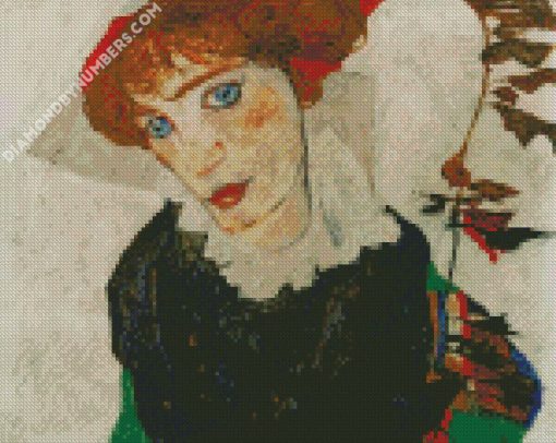 egon schiele expressionist painter diamond paintings