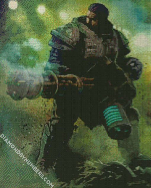 fallout the commander diamond painting