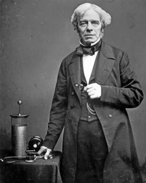 Michael Faraday paint by numbers