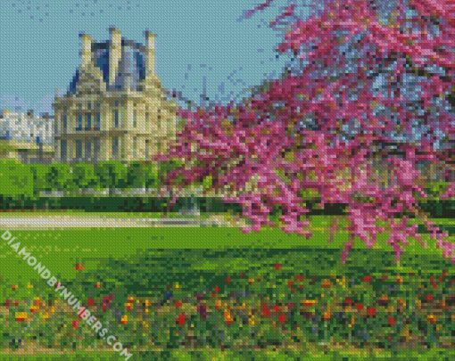 france paris diamond painting