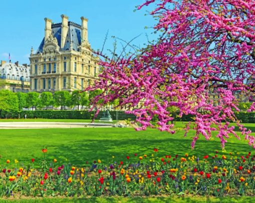 France Paris Paint by numbers
