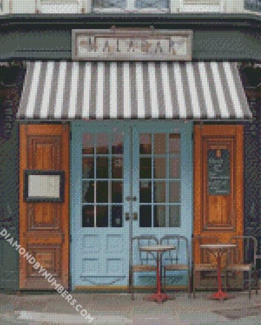 french bar diamond painting