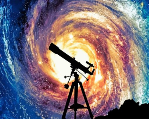 Galaxy Telescope Galaxy Telescope Piant by numbers