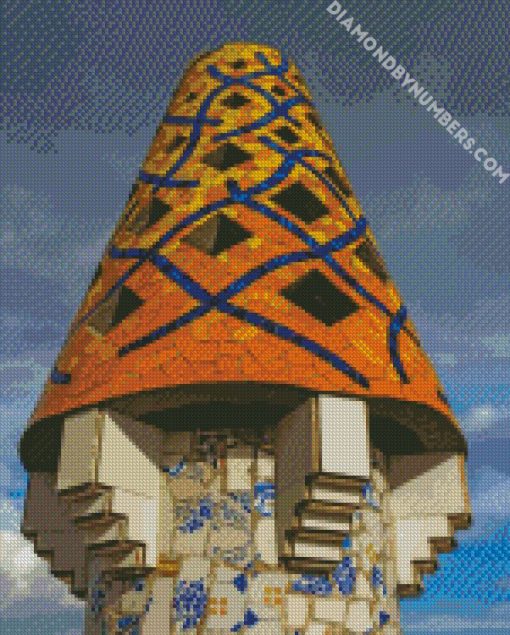 gaudi barcelona diamond painting