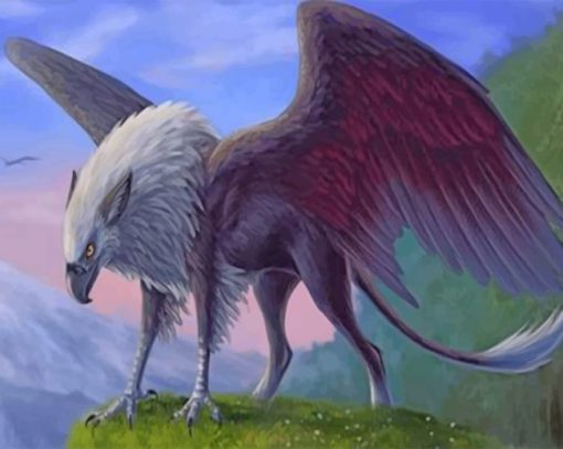 Fantastic Griffin Paint by numbers
