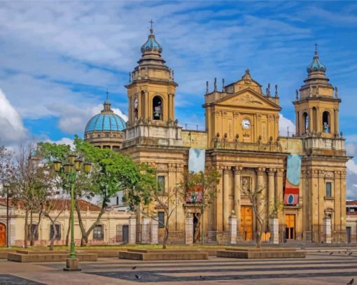 Guatemala Paint by numbers