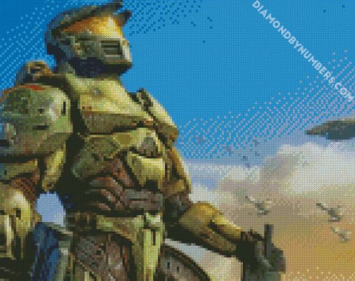halo diamond paintings