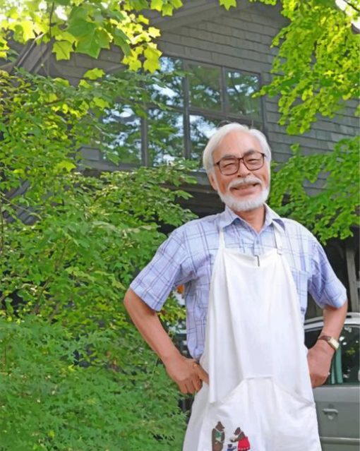 Hayao Miyazaki paint by numbers