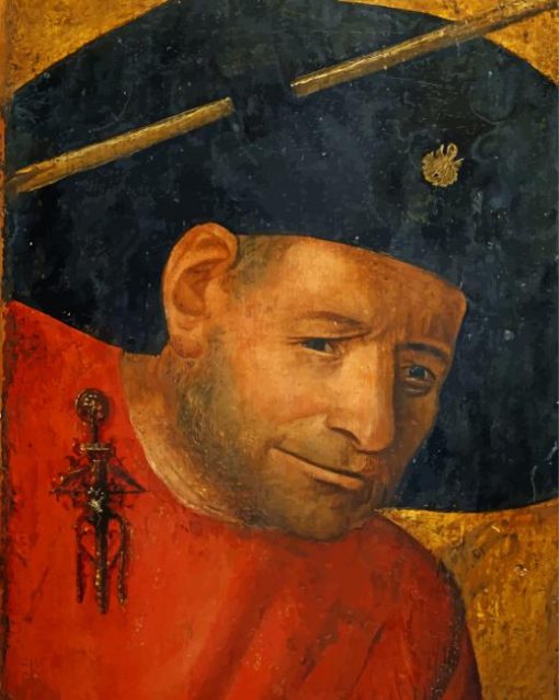 Hieronymus Bosch Self Portrait Paint by numbers
