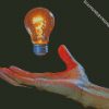 itss light bulb liberation diamond painting