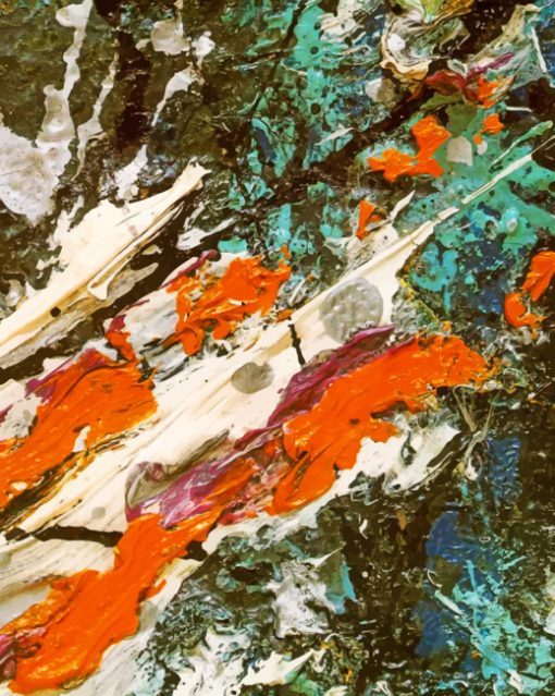Jackson Pollock Art Paint by numbers