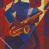keith mallet jazz musician diamond paintings