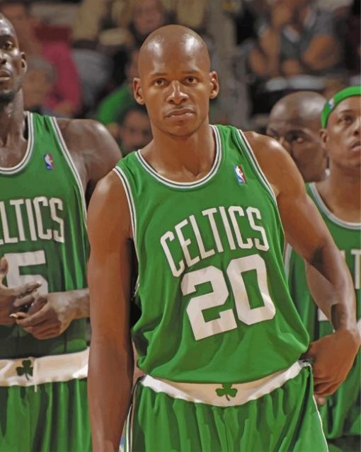 Rajon Rondo Paint by numbers