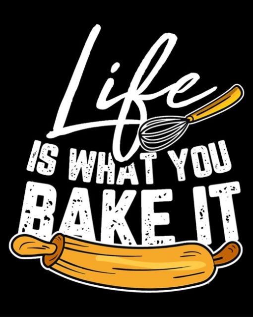 Life Is What You Bake It paint by numbers