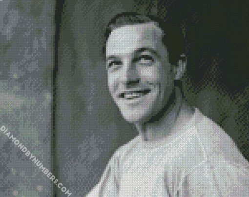 monochrome gene kelly diamond painting