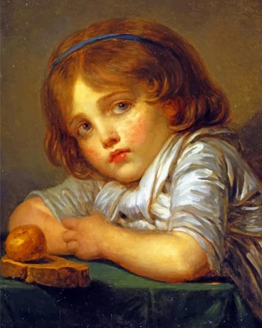 Old Master Girl paint by numbers