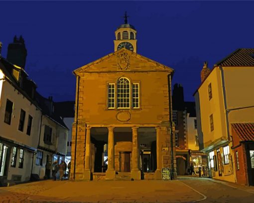 Old Town Hall Whitby Paint by numbers