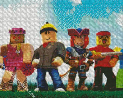roblox game diamond paintings