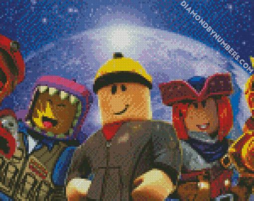 roblox gaming diamond painting