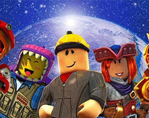 Roblox Gaming Paint by numbers