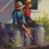 siblings diamond paintings
