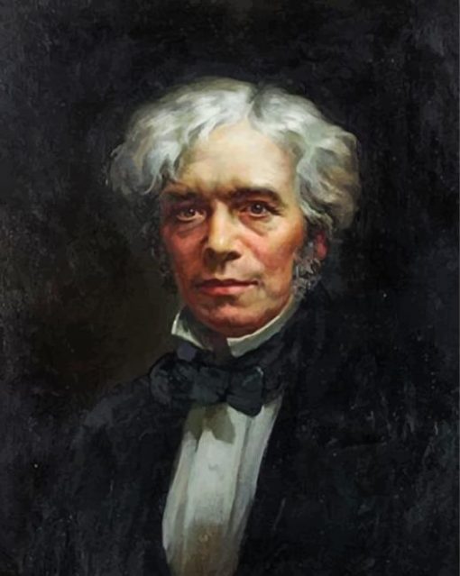 Vintage Faraday paint by numbers