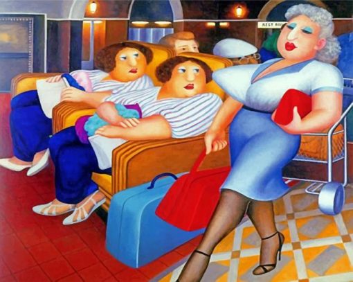 Classy-Fat-Ladies-paint-by-numbers