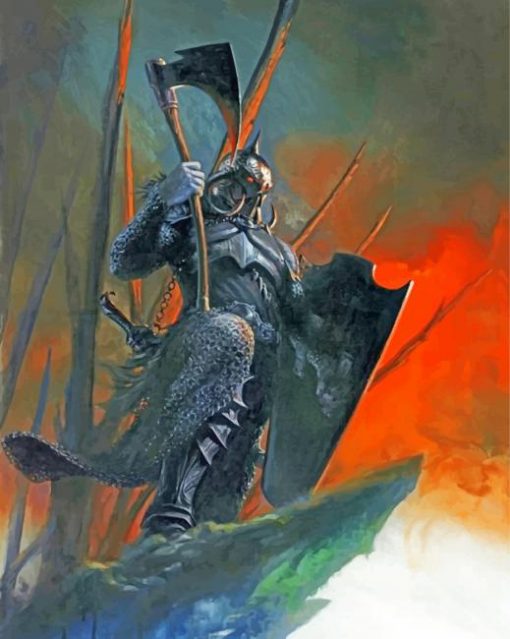 Death-Dealer-by-Frank-Frazetta-paint-by-number