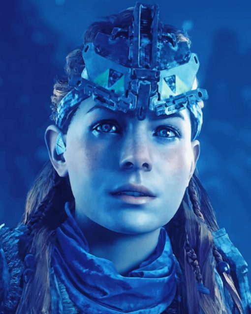 Horizon-Zero-Dawn-frozen-paint-by-numbers
