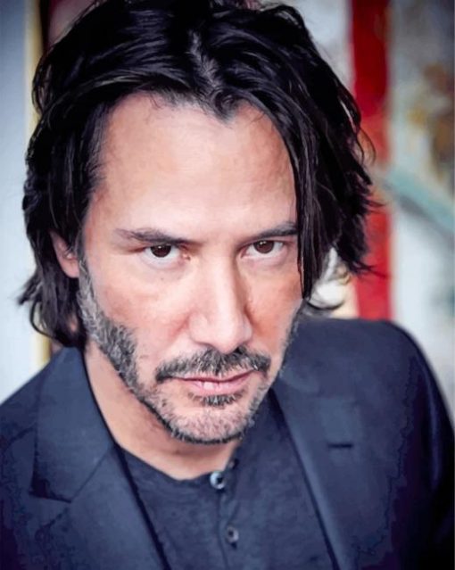 Keanu-Reeves-paint-by-number