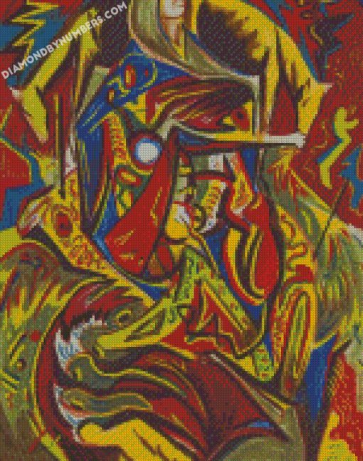aesthetic Jackson pollock abstract art Diamond Painting
