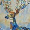 aesthetic abstract deer animal Diamond Paintings