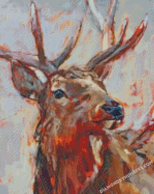 aesthetic abstract deer animal Diamond Paintings