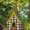 aesthetic bird house diamond paintings
